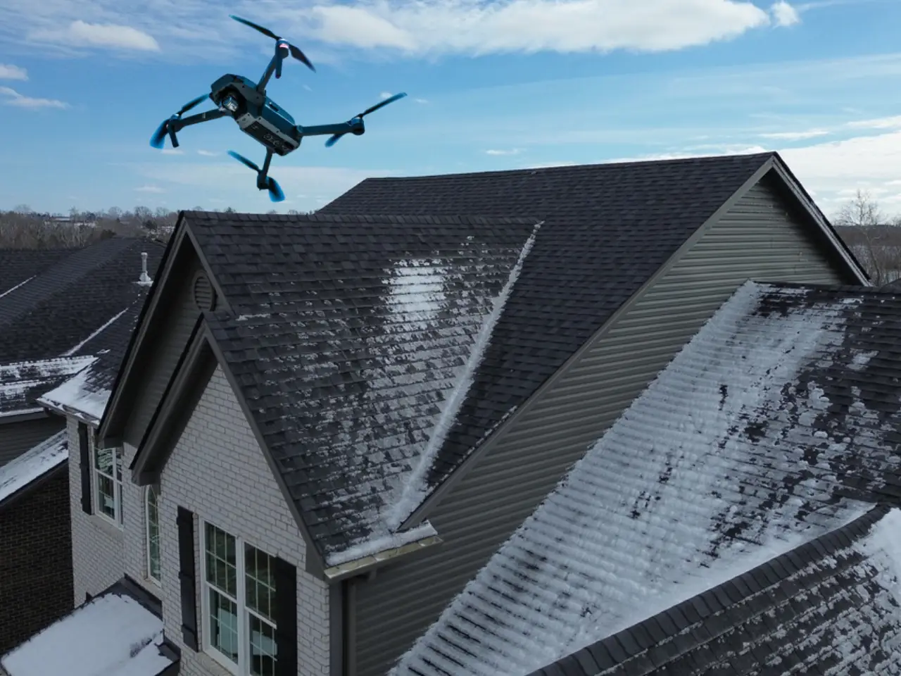 Drone aerial footage